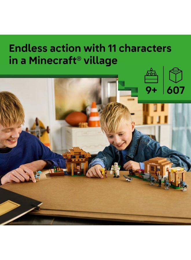 LEGO Minecraft Evoker Village Attack Toy for Kids 21596 (Age 9+, 607 Pieces) - Image 2