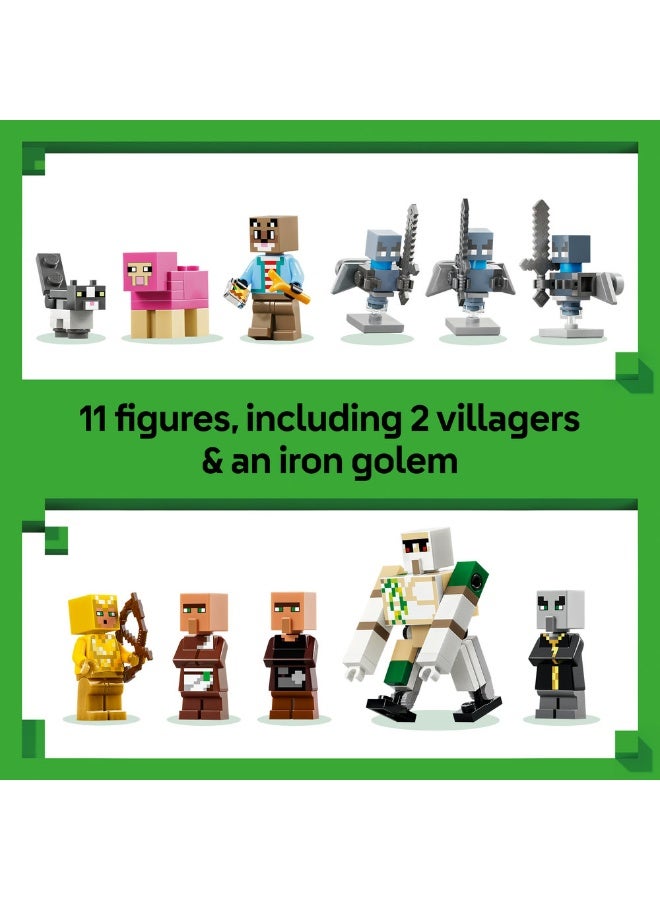 LEGO Minecraft Evoker Village Attack Toy for Kids 21596 (Age 9+, 607 Pieces) - Image 5