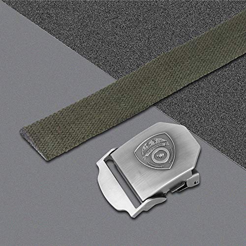 ZORO Men's Cotton Belt (ZR-CB40-44-GN-POLICE_Green) - Image 4