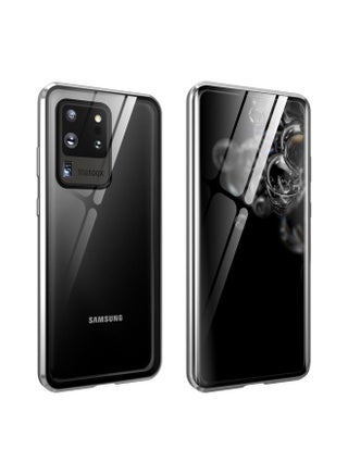 Case Cover For Samsung Galaxy S20 Ultra Magnetic Metal Frame Double-sided Tempered Glass Case(Silver) - pzsku/ZD7F7C9B735D6FE910F39Z/45/1753890629/5935a052-a2c4-444c-99de-a20ac1bcb1b8