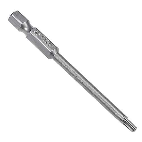 uxcell 5 Pcs T15 Magnetic Torx Screwdriver Bits, 1/4 Inch Hex Shank 3-inch Length S2 Security Tamper Proof Screw Driver Kit Tools - Image 5