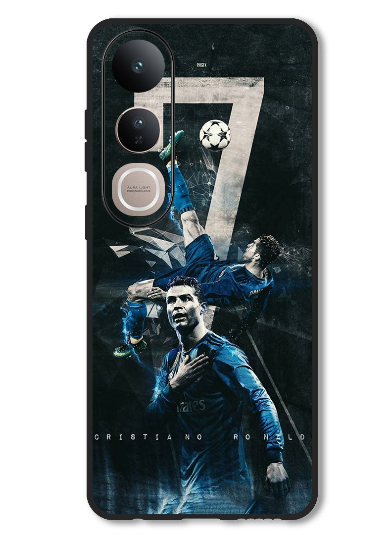 Theodor Case Compatible with Vivo V50 Lite Protection Shockproof Bumper Cover Ronaldo (6)  - Image 1
