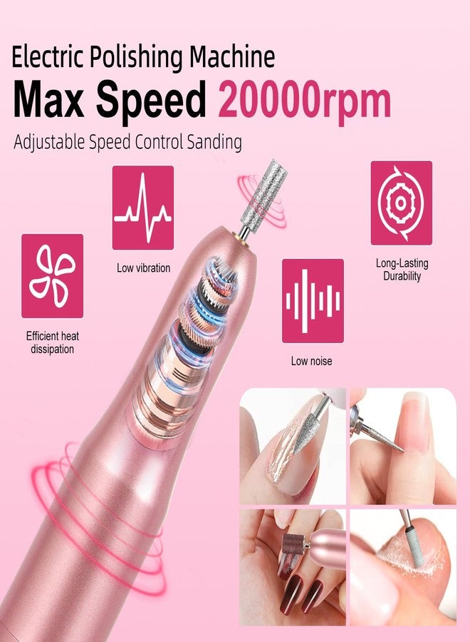 MAJOR DIJIT Acrylic Nail Kit Set for Beginners with Everything Acrylic Powder Nail Drill Lamp Starter Kit with False Nail Tips Nail Art Tools Cosmetic Gift Bag for Salon Home - Image 3