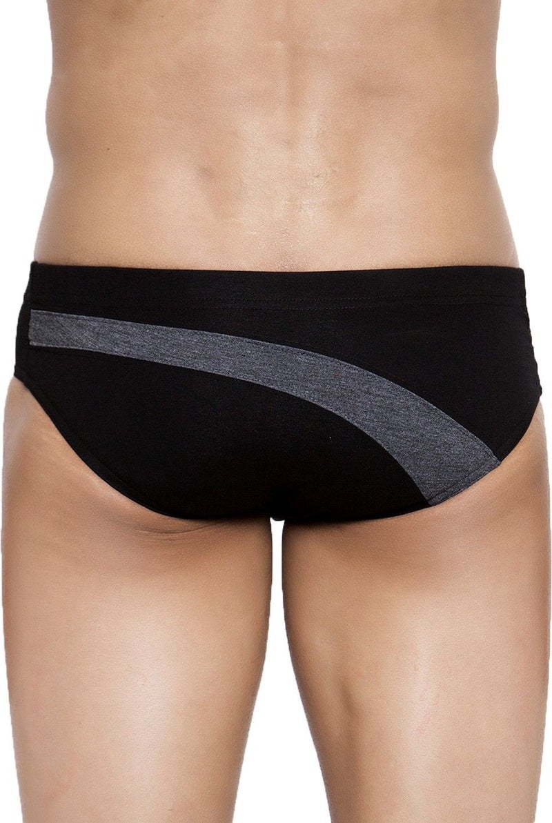 IC4 Store IC4 Men's Black Briefs Combo Pack of 2 - Image 4