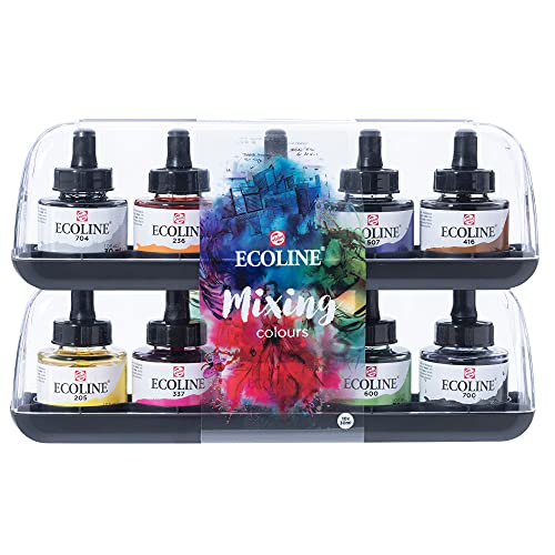 Ecoline Liquid Watercolour Mixing Set 10 x 30 ml (11259902) - Image 2