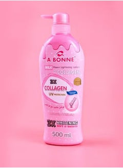 A Bonne' A Bonne Miracle Milk Power Lightenning Collagen Lotion 500ml Smooth Soft Skin  - Image 2