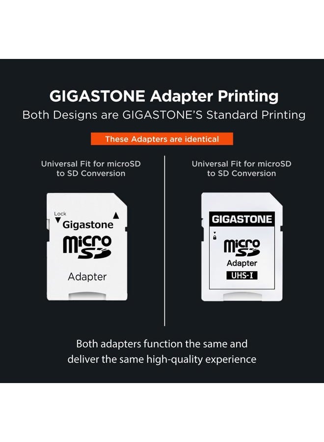 Gigastone [5-Yrs Free Data Recovery] GIGASTONE 128GB 2-Pack Micro SD Card, 4K Game Pro, MicroSDXC Memory Card for Nintendo-Switch, Action Camera, Security Camera, R/W up to 100/50MB/s, UHS-I U3 A2 V30 C10 - Image 3