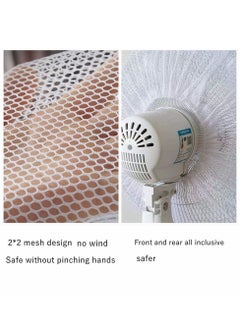 Cool Baby COOLBABY 16-20 Inch Children's Anti-Pinch Fan Protective Cover Cartoon Household Floor-Standing Electric Fan Protective Cover Washable  - Image 4