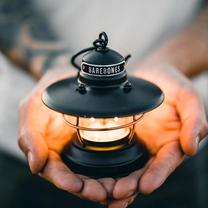 Barebones Edison Mini Lantern - Antique Bronze - Image 5