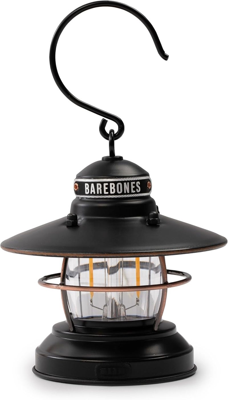 Barebones Edison Mini Lantern - Antique Bronze - Image 1