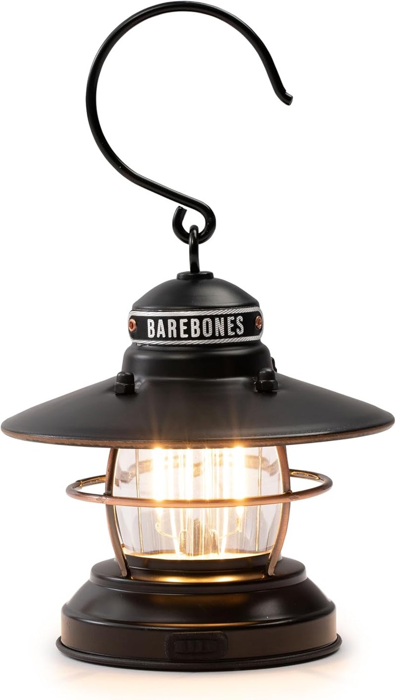 Barebones Edison Mini Lantern - Antique Bronze - Image 2