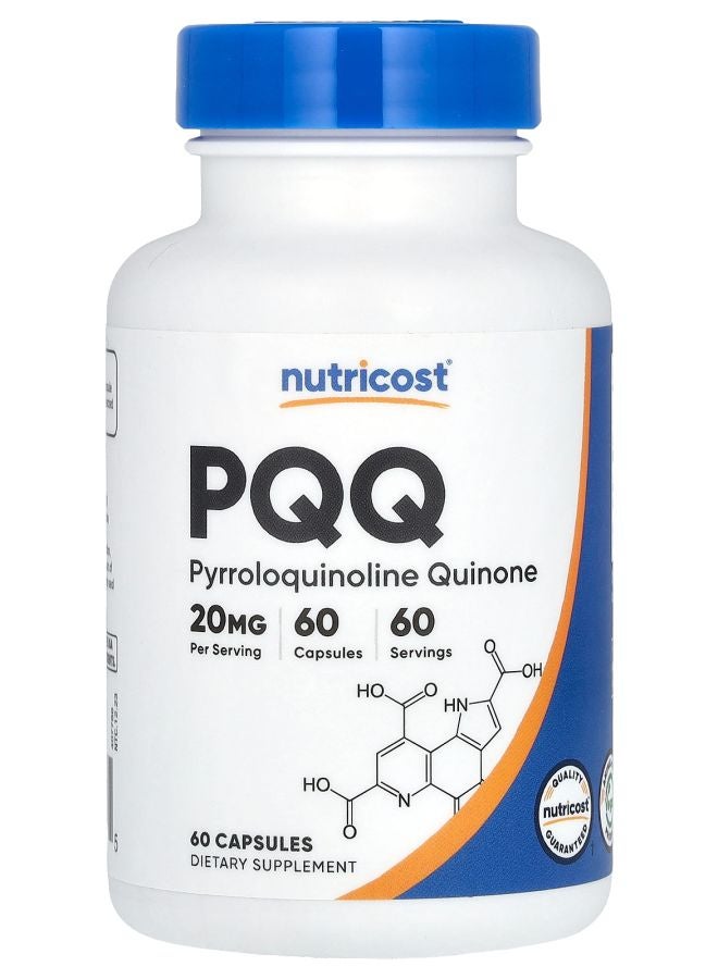 PQQ 20 mg 60 Capsules