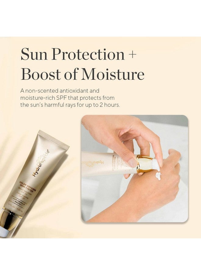 HydroPeptide Solar Defense Face Sunscreen Spf 50 Broad Spectrum Nontinted Moisturizing & Antioxidant Rich Reefsafe1.7 Ounce (Packaging May Vary) - Image 4