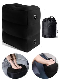 Arabest Travel Pillow - Smart Multifunctional Inflatable Neck Support with Adjustable Height, Portable Head/Neck/Feet/Spine Cushion for Adults & Kids Comfortable Sleeping on Airplanes, Trains, in Offices & Camping Trips  - Image 1