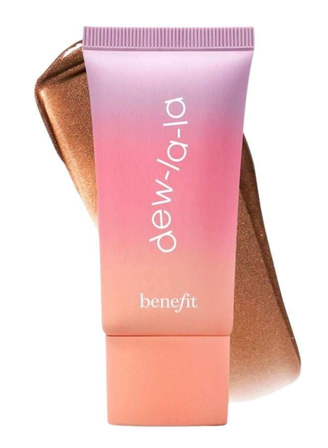 Benefit Cosmetics Dew-La-La All-Over Glow Liquid Highlighter — Comet (Deep / Dark), 25 mL / 0.85 fl oz - Image 1