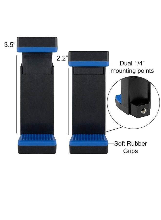 Acuvar 50" Smartphone/Camera Tripod Fits All Smartphones iPhone 12 Max, 11 Pro Max, 11 Pro, 11, Xs, Max, Xr, X 8, 8+, 7, 7 Plus, Android Note 10 (Universal Mount) - Image 4