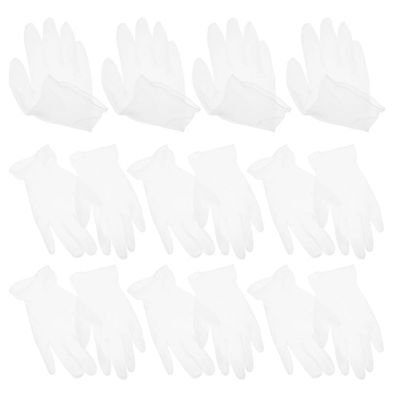 200 pcs Disposable PVC Food Gloves for Cooking Baking and Cleaning Multipurpose Kitchen Prep Gloves Cleaning Gloves Size L - Image 5
