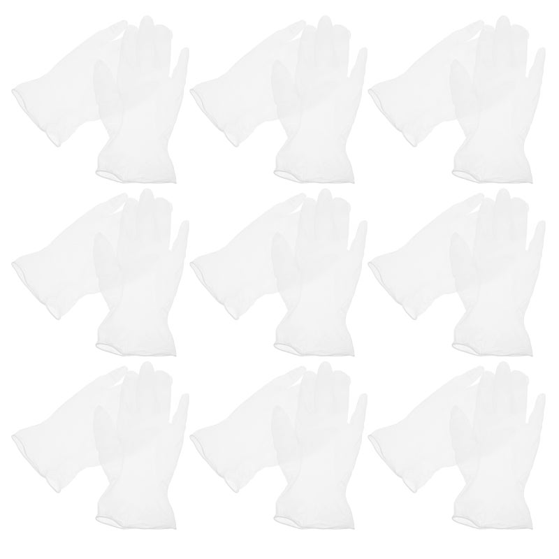 200 pcs Disposable PVC Food Gloves for Cooking Baking and Cleaning Multipurpose Kitchen Prep Gloves Cleaning Gloves Size L - Image 3