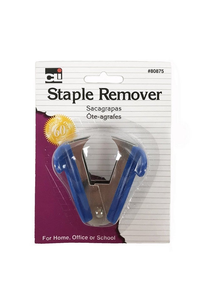 Charles Leonard Inc 80875 Charles Leonard Heavy Duty Staple Remover, Pinch Jaw Style, Blue - Image 2