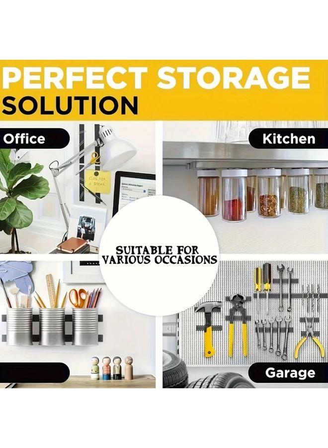 Black Soft Magnet Roll Strong Adhesive Polyester Material For Whiteboards Refrigerator Office - Image 4