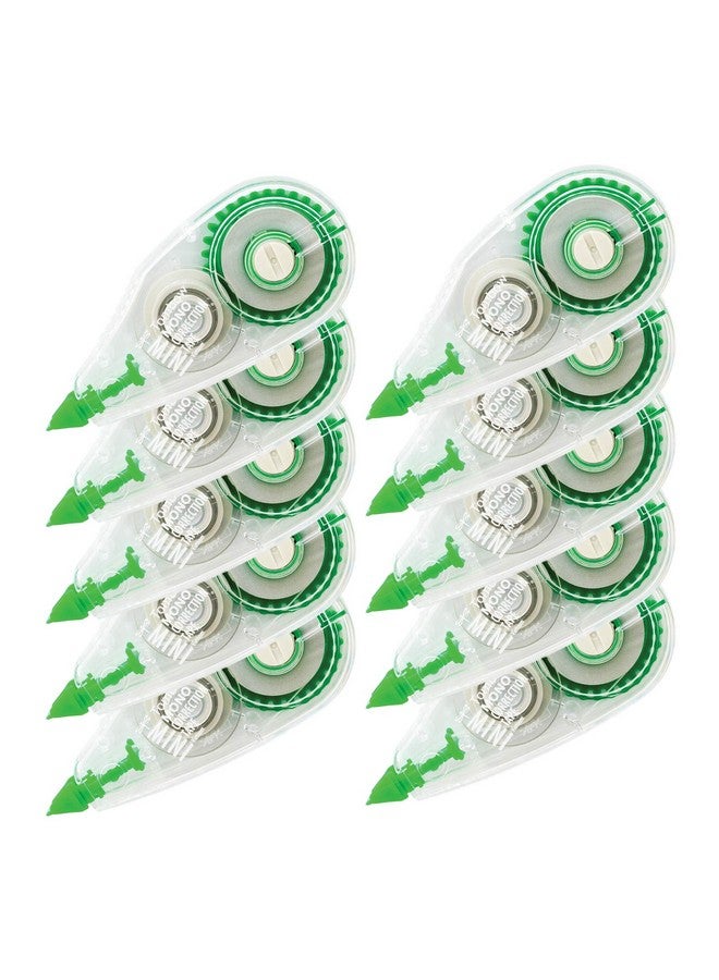 Tombow 68722 Mono Mini Correction Tape Easy To Use Applicator For Instant Corrections,Clear, 10-Pack  - Image 5