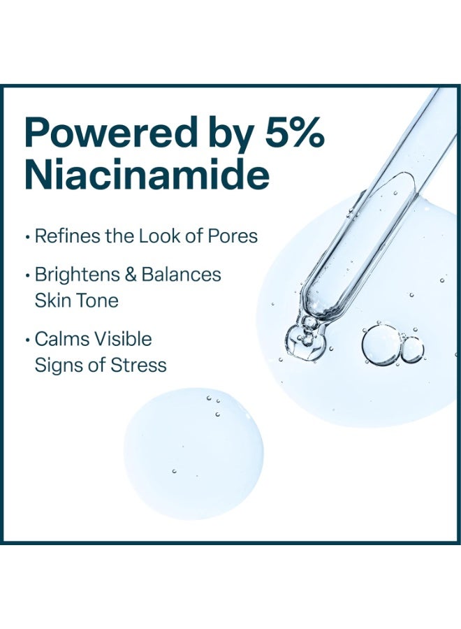 QRxLabs 5% Niacinamide Serum with 1% Retinol & Alpha Arbutin – Brightening Face Serum to Help Improve the Appearance of Pores, Texture & Uneven Skin Tone – 2 Fl Oz - Image 2