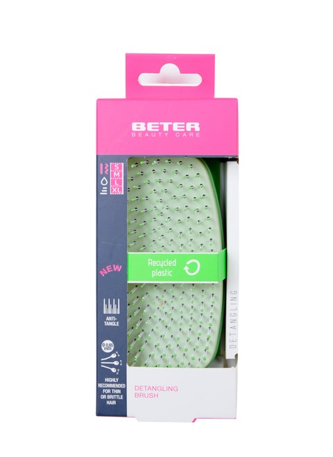 Detangling Brush Flexible Bristles With Protective Ball (Recycled)