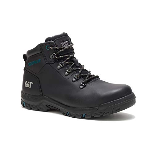 Cat Footwear Women's Mae Waterproof Steel Toe Work Boot, Black, 6 Wide - Image 2