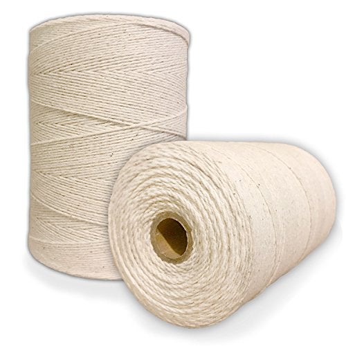 Paper Farm Durable Loom Warp Thread (Natural/Off White), One Spool, 8/4 Warp Yarn (800 Yards), Perfect for Weaving: Carpet, Tapestry, Rug, Blanket or Pattern - Warping Thread for Any Loom - Image 5