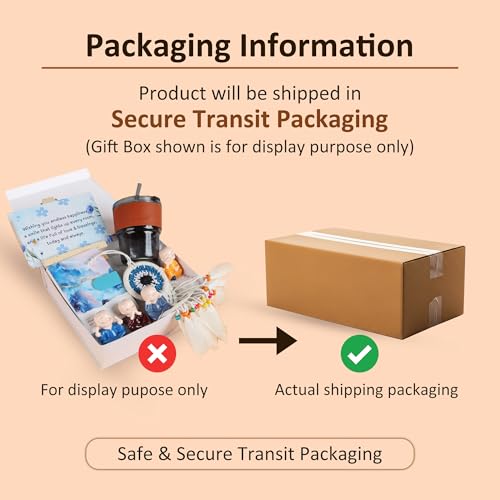 Relish The Loony Box Gift Hamper For Women, Sister, Lover, Wife - Buddha Monk Figurines, Travel Tumbler with Lid, Notebook & Greeting Card - Gift For Birthday, Valentine & Special Occassions - Image 3