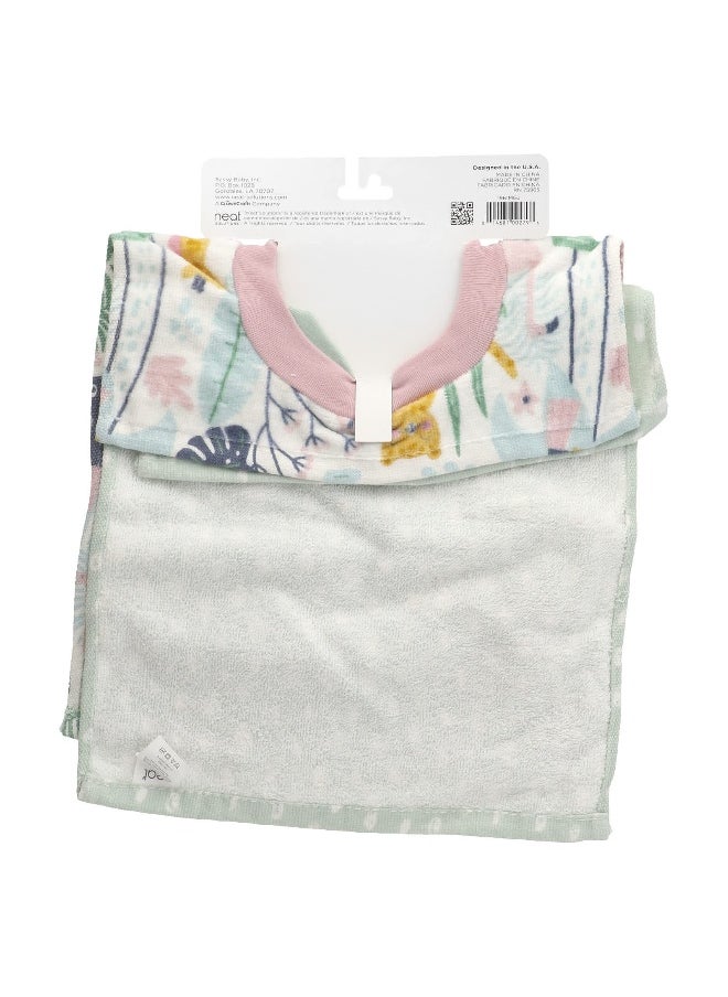 Neat Solutions Neat Solutions, Baby Bibs, 6M+, Animals, 2 Count  - Image 2