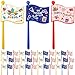 Arrowbash Purim Graggers Bulk Colorful Noise Makers Happy Purim Groggers Gifts Holiday Noisemakers Party Favors Assorted Color for Festive Celebration Decorations24 Pack - Image 2
