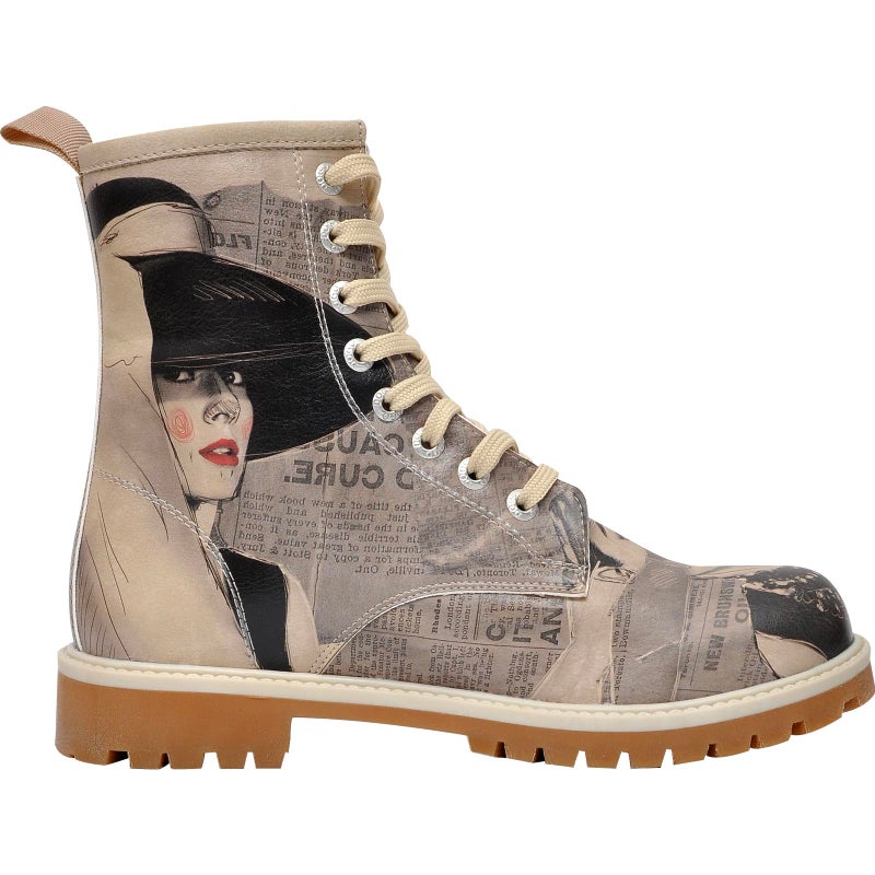 DOGO Long Boots for Women â€“ Vegan Leather and Unique Design Womens Winter Boots, Go Back To Being Yourself - Image 4