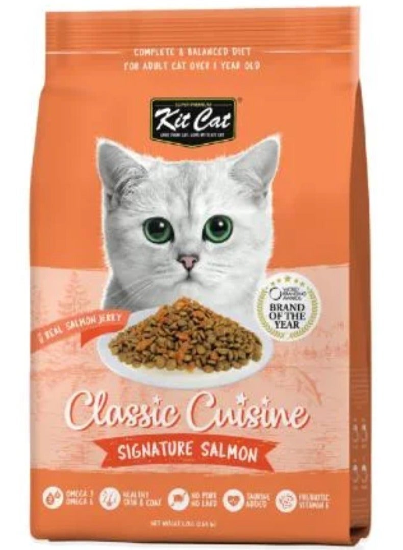 Kit Cat Dry Super Premium Kitten & Pregnant Cat Food - Mini Kibble with Taurine, Odor Control & Hairball Prevention (1.2kg) - Image 1