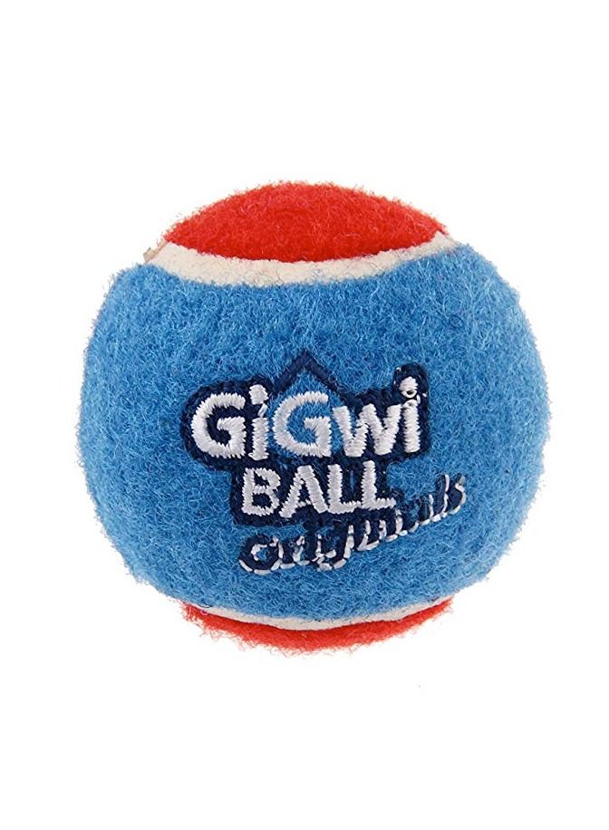 GIGWI Tennis Ball 3pcs with Different Color in 1 pack Dog Toy Small - Image 2