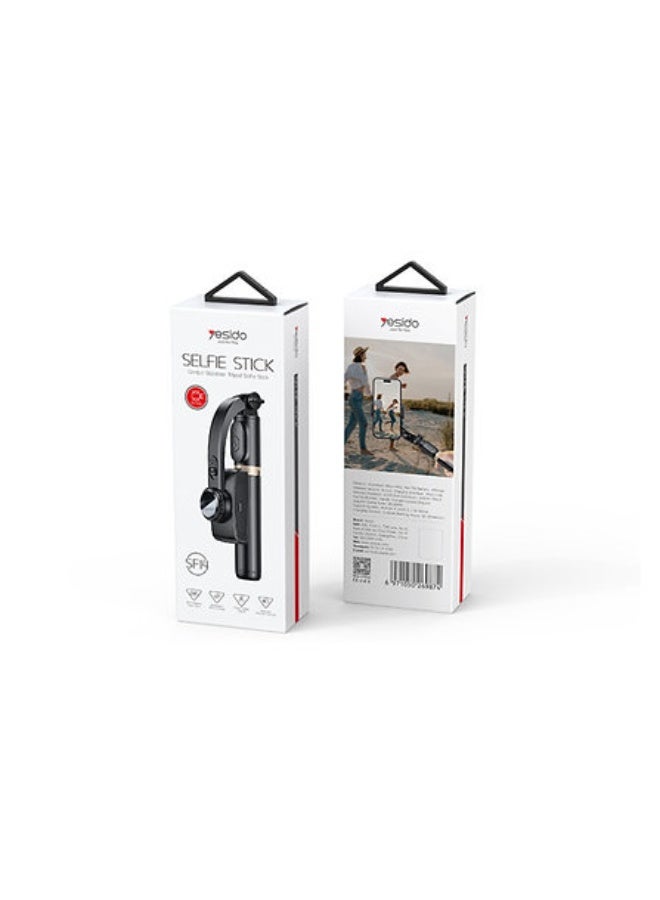 Yesido Yesido SF14 Bluetooth Selfie Stick Tripod Zoom Handheld Gimbal Foldable Stabilizer ZD7F97E9CEADDAA4D7516Z