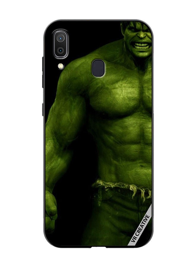 VR CREATIVE Protective Case Cover For Samsung Galaxy A30 Hulk Design Multicolour - Image 1