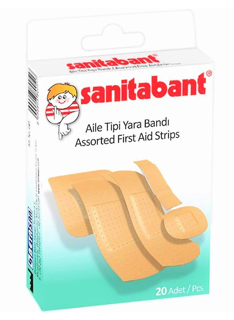 Assorted First Aid Strips 20'S