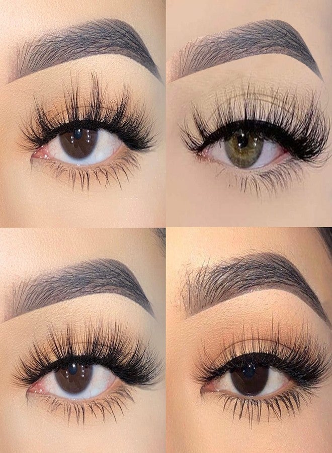 mikiwi Mink Lashes Natural Look Mikiwi Eyelashes, 14-18mm 5D Mink Eyelashes, Natural Lashes Strip - Image 4