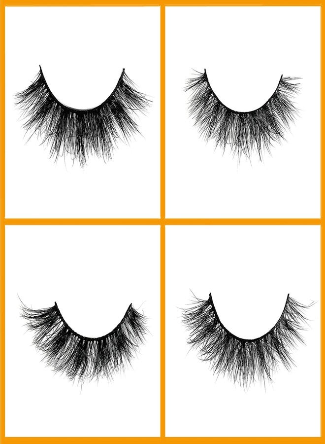 mikiwi Mink Lashes Natural Look Mikiwi Eyelashes, 14-18mm 5D Mink Eyelashes, Natural Lashes Strip - Image 5