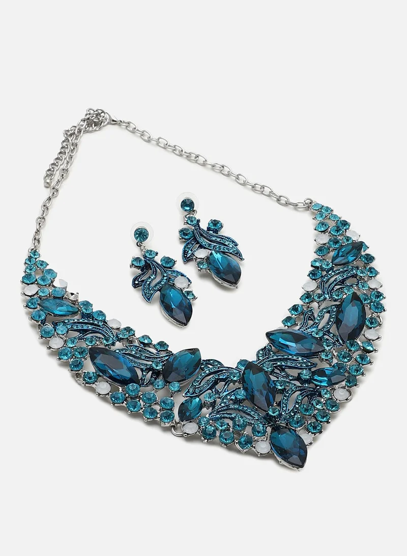 SOHI Stone Artificial Jewellery Set