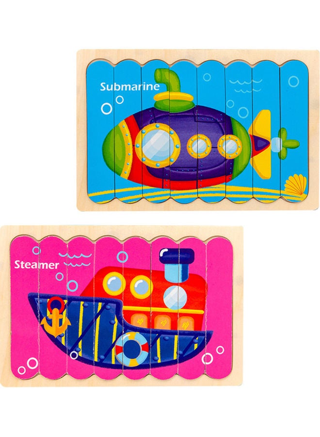 Traffic Series Double-Sided Puzzle