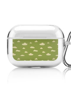 Classic Clear printed Case for Apple AirPods Pro 2nd Generation Thin Transparent Cover [Designed for Apple AirPods Pro 2nd Generation] - Wandering clouds