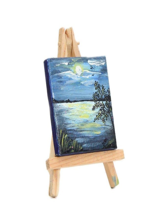 WORISON Black Canvas Frame 4 x 4 inch with Mini Display Easel Set of 2 Pc - Image 5