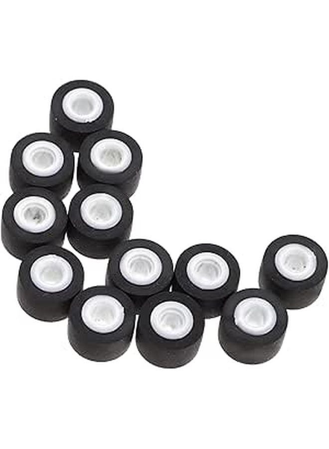 Plastic Pinch Roller Cassette Accessory Pack 12 Pieces For Tape Recorder Audio Video - Image 1