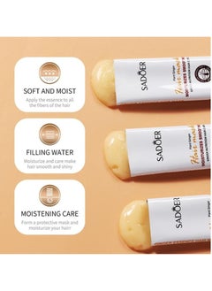 SADOER Hair mask MOISTURIZES SMOOTHES GINGER NUTRITION HAIR CARE 10g/0.35fl.oz x 20pcs  - Image 3