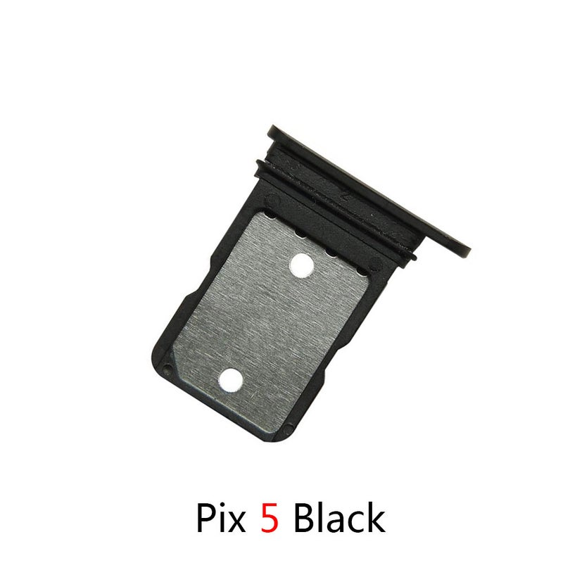 Google Pixel SIM Card Slot Holder for 4 5 6 7 Series 5 in black. 