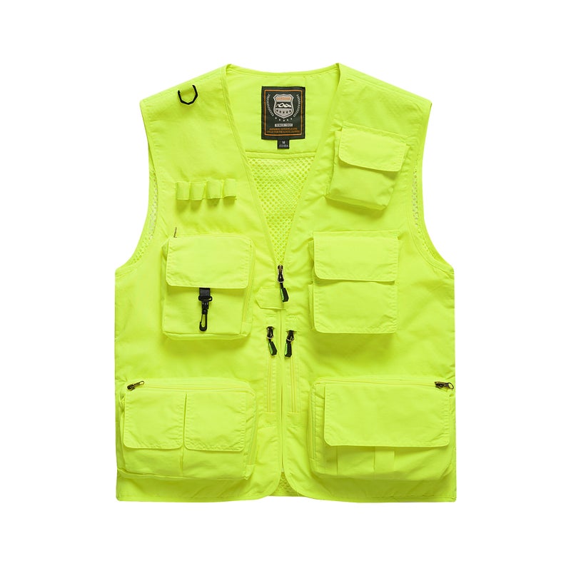 Road Emergency Management Vest Summer Reflective Vest Rescue Team Uniform Safety Workwear Printed Logo - Image 2