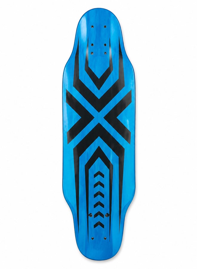 DEXO 31” Cruiser Longboard Skateboard – 7-Layer Maple Deck with 60mm PU Wheels & Aluminium Trucks for Kids, Teens & Adults (Bluesky) - Image 1