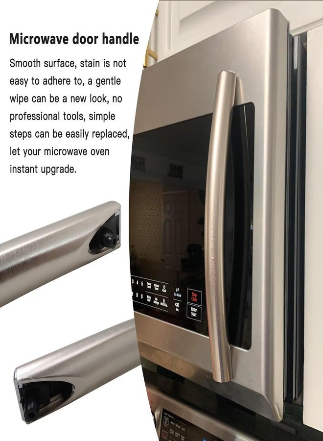 GRABOTE DE94-02933A Microwave Door Handle - Fit for Samsung Models Microwaves-ME21F707MJT/AA-00 ME21F707MJT/AA-01 - Image 5